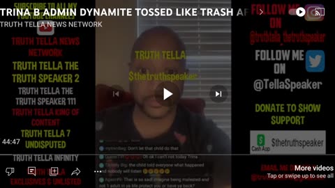 TRINA B WHAT IS WRONG WITH YOU? QUESTIONS FROM TRUTH TELLA