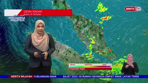 8 OKT 2022 -BERITA WILAYAH-MET MALAYSIA LAPORAN CUACA