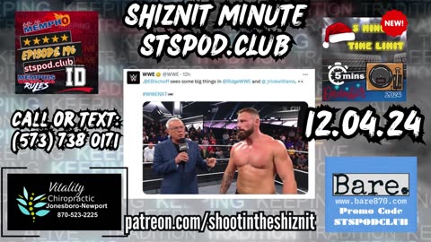 SHIZNIT MINUTE 12.04.24-BT TALKS ERIC B!