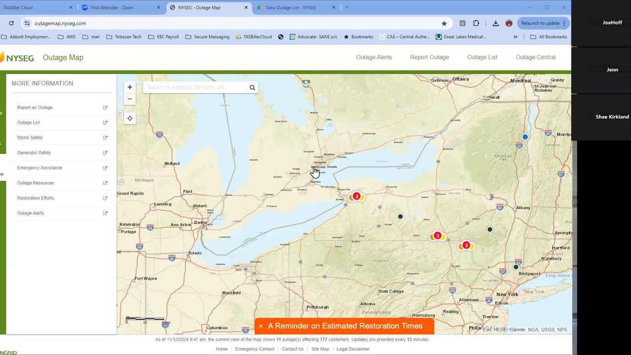 NYSEG/RG&E Search Procedures