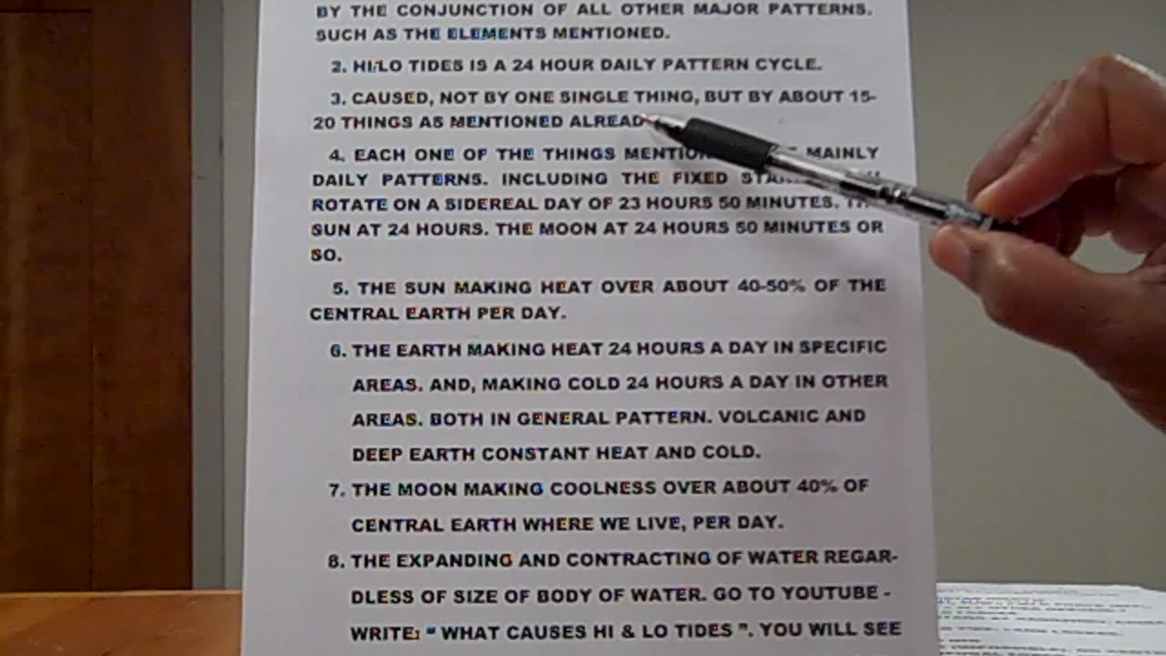 What Causes HIGH-TIDES and LOW-TIDES. Its' Basics.