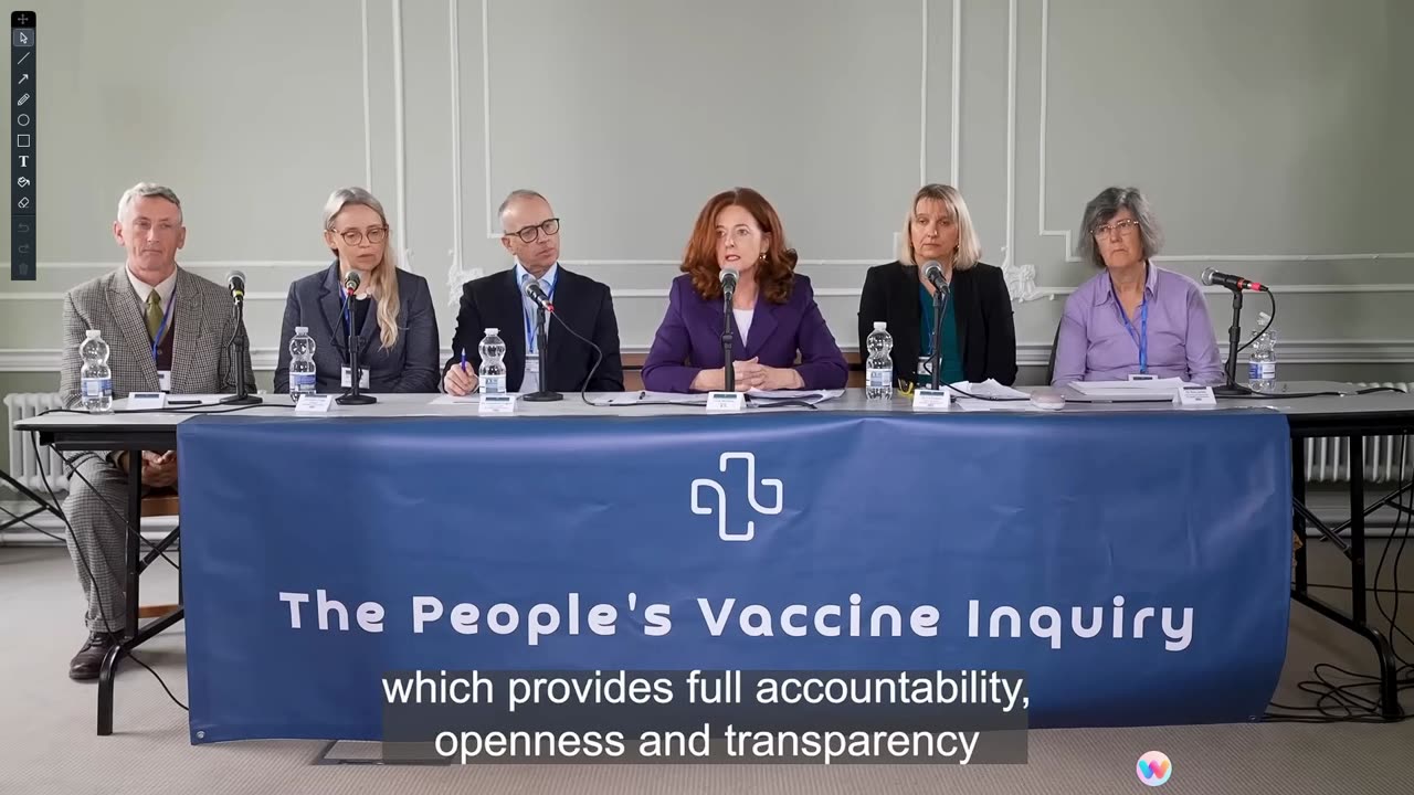 The Peoples' Vaccine Inquiry Press Conference Dublin (Ryland Media) 29-10-24