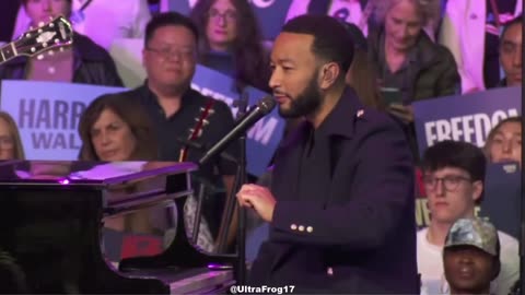 John Legend: Brings up Debunked Neo Nazi Hoax. All they have is Trump is Hitler now.