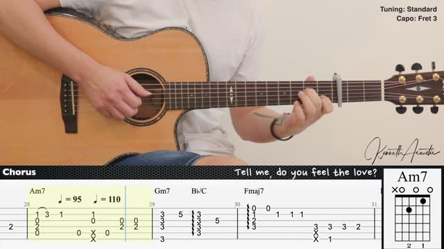 double take - dhruv | Fingerstyle Guitar TAB with Chords and Lyrics