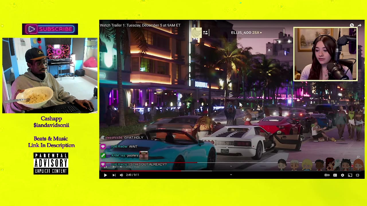 BANANABREA REACTS TO GTA 6 TRAILER & ONX RP iantheproducer reacts