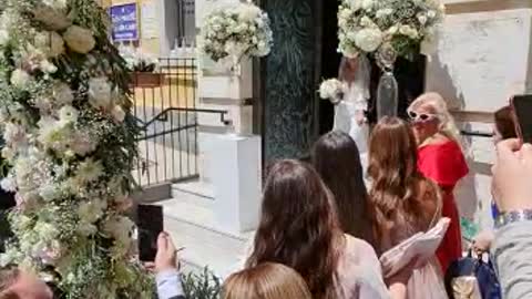 Bride Gets Face Full of Rice From Rowdy Guest