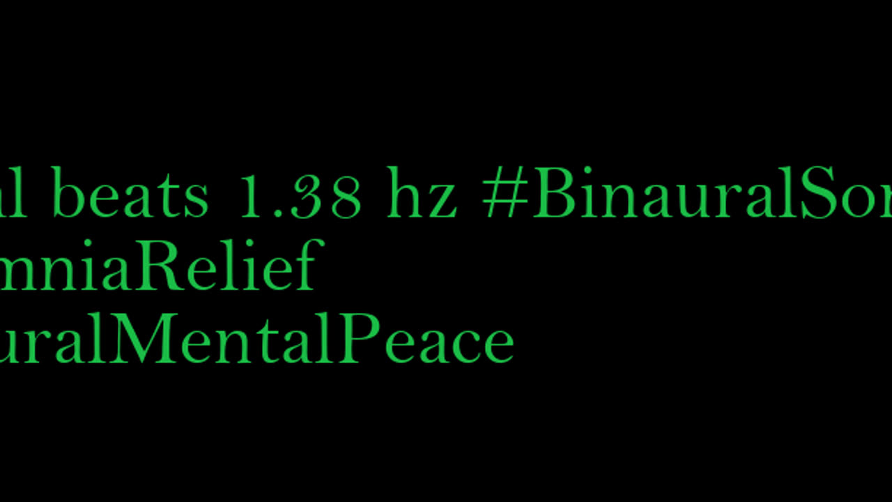 binaural_beats_1.38hz_RelaxDaily StressReliefBinaural RelaxingMoods