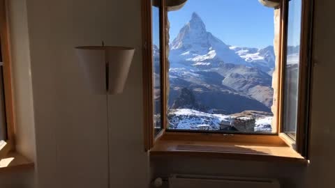 The best place to watch Matterhorn Peak at 3100 altitude