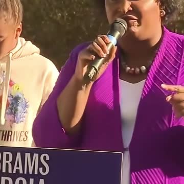 Abrams, Yesterday, We Saw Record Turnout For Early Voting