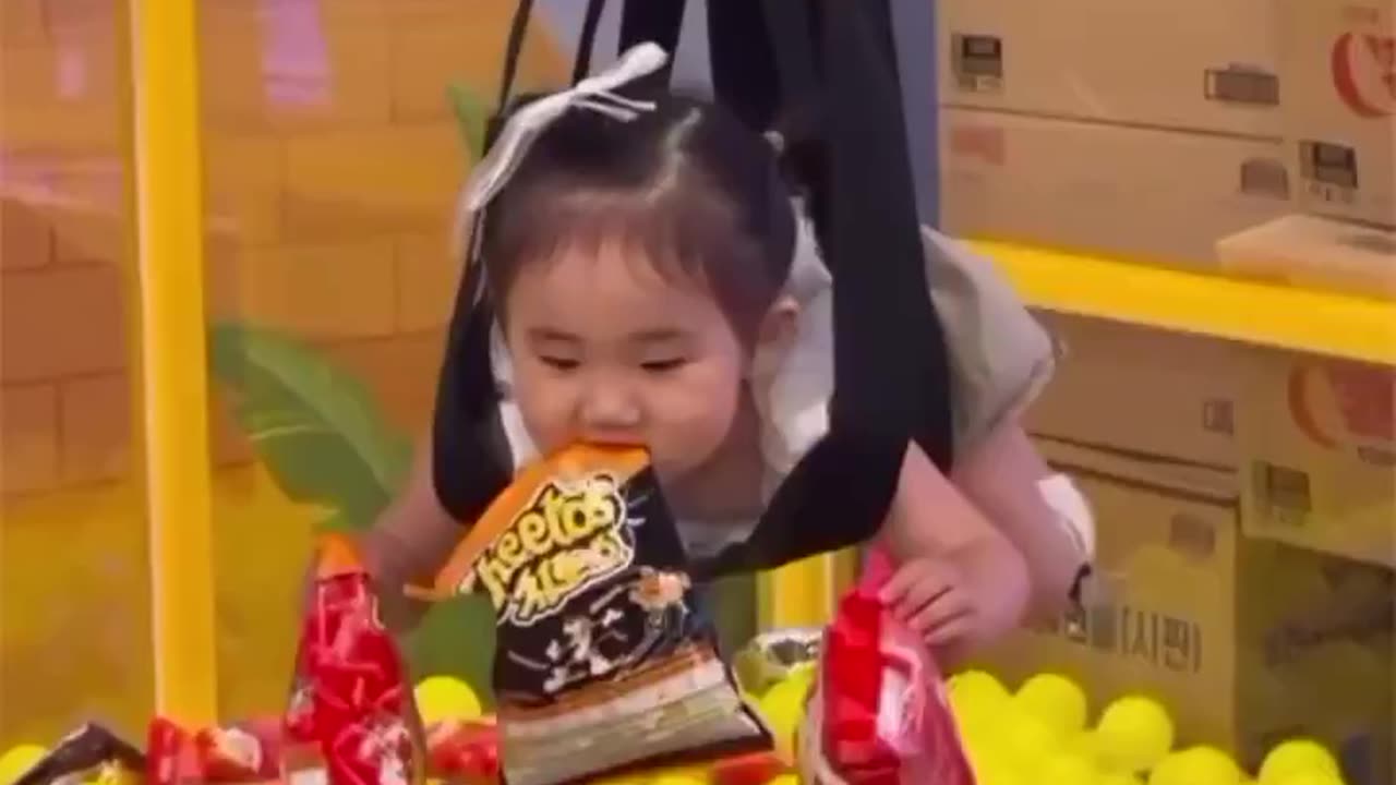 Clever kid!