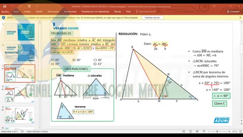 VERANO ADUNI 2022 | Semana 02 | Geometría