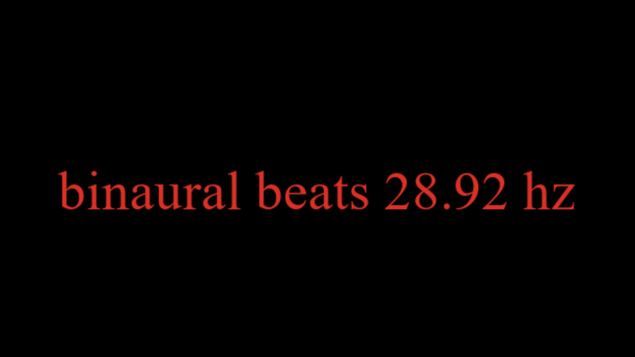 binaural_beats_28.92hz_PeacefulBinauralMelodies BinauralRhythmicTherapy BackgroundMusic