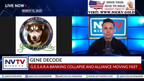 GENE DECODE DISCUSSES GESARA BANKING COLLAPSE & ALLIANCE MOVING FAST WITH NICHOLAS VENIAMIN