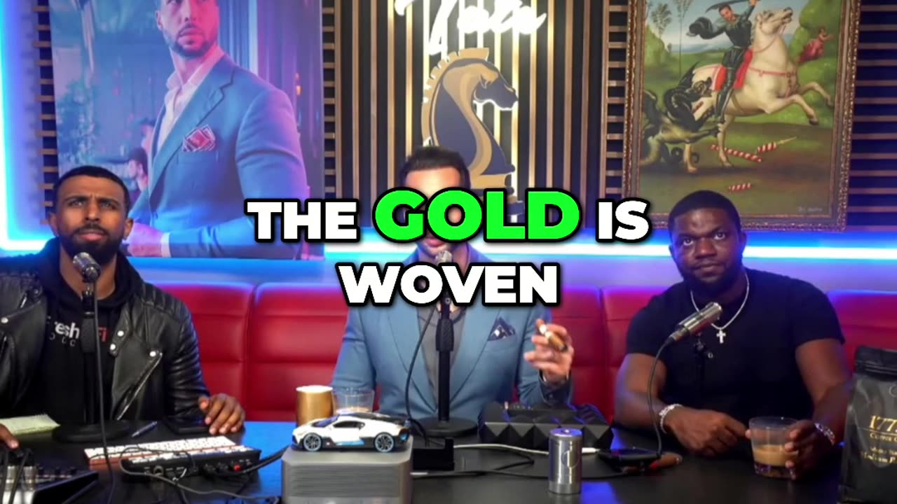 Tristan Tate's 24 Karat Gold Suit: The Ultimate Luxury Fashion Statement