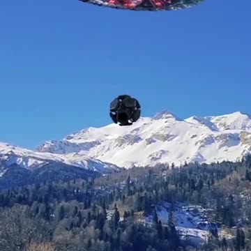 Flying Saucer Transporting Extraterrestrials to Earth