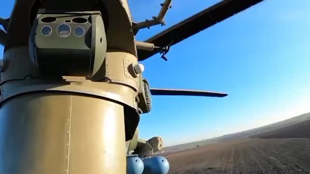 Ka-52 and Mi-28 attack helicopters of Russian Aerospace Forces