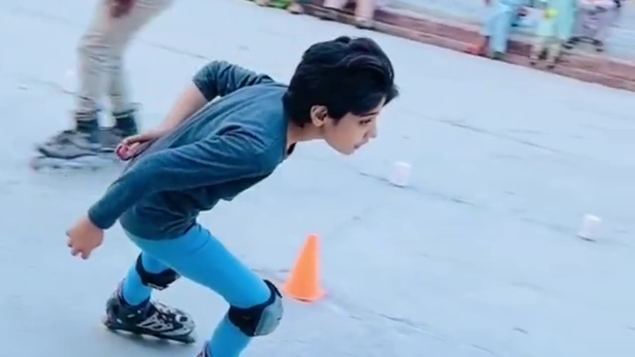 Skating boy