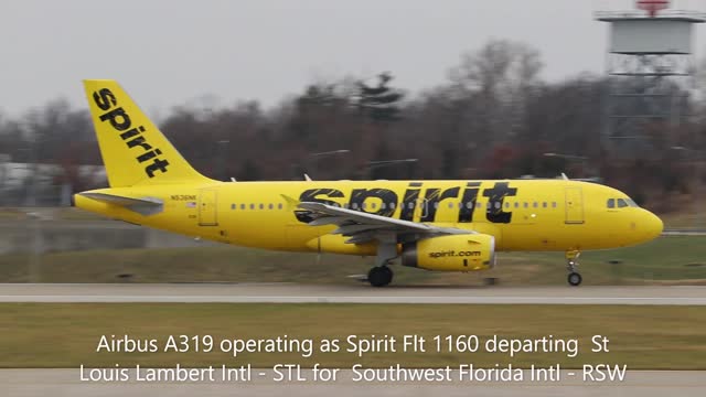 Exciting morning departures at St. Louis Lambert International on December 29, 2021