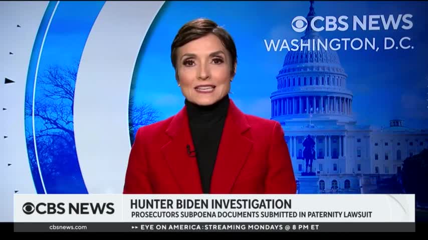 Feds Subpoenaed Hunter Biden's Paternity & Tax Docs