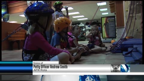 Rota Childrens Rock Climbing Class