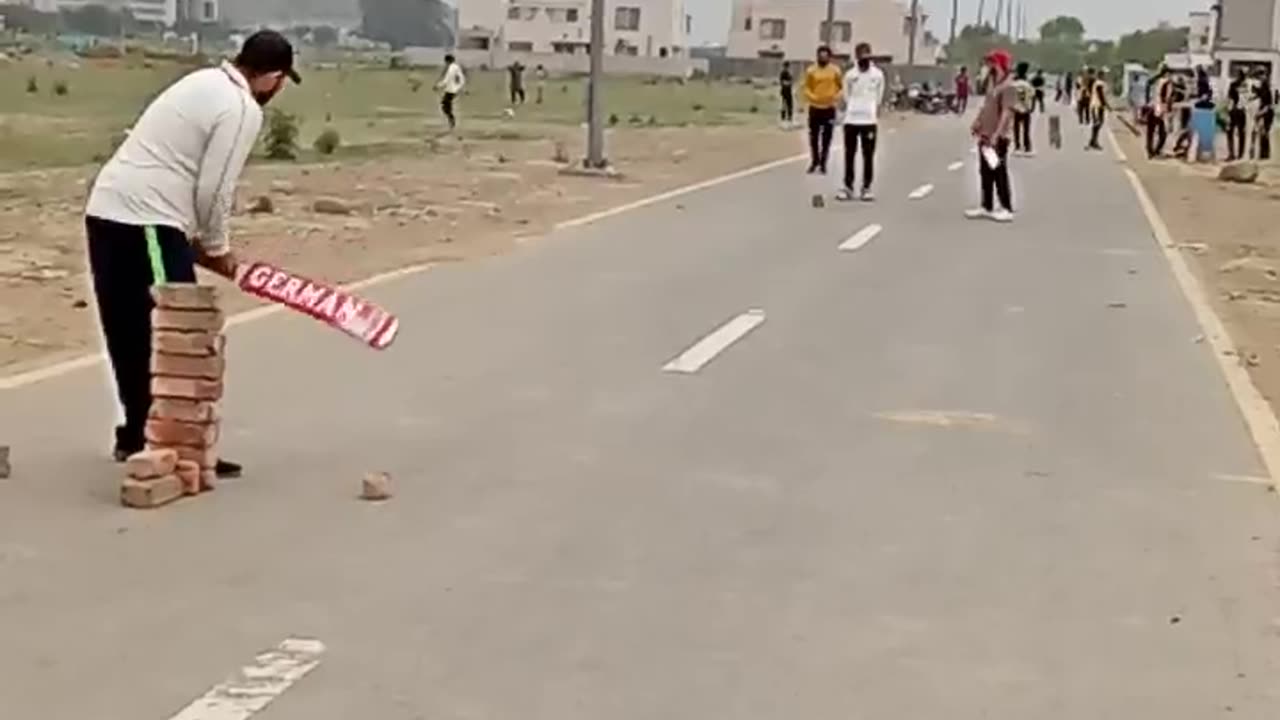 Sunday cricket match