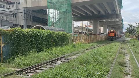 PNR Nippon Sharyo Crane very rare moment to see this train