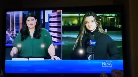 CANADIAN TV REPORTER SUFFERS MEDICAL EPISODE LIVE ON AIR