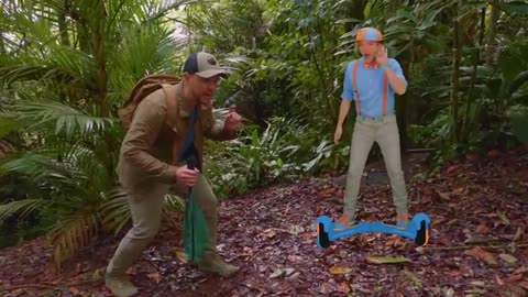 Blippi Explores the Rainforest with Brave Wilderness! ‪@BraveWilderness‬ Educational Videos