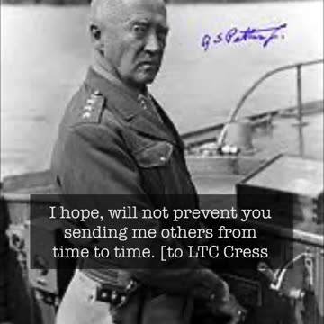 Sep 15, 2024 Gen. Patton quotation of the day #ww2 #war #leadership #tompetty