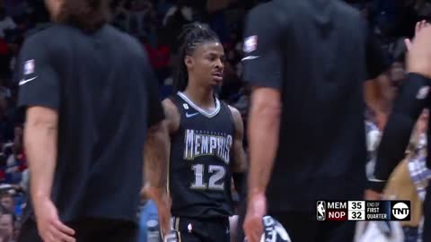 JA MORANT HALF-COURT BUZZER BEATER 🚨😱