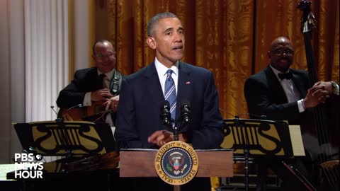 Watch President Obama speak -- and sing -- at White House tribute to Ray Charles