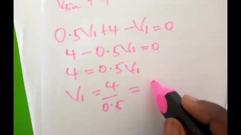 THEVENIN'S THEOREM WITH DEPENDENT SOURCE