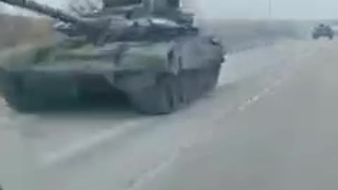 More tanks moving in the Tomarovka area of Belgorod
