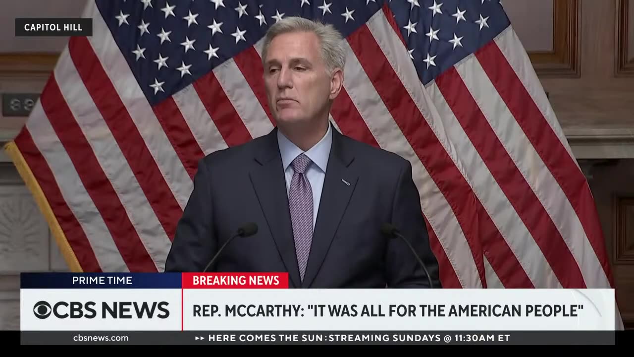 Kevin McCarthy announces he won't run for House speaker again after historic vote