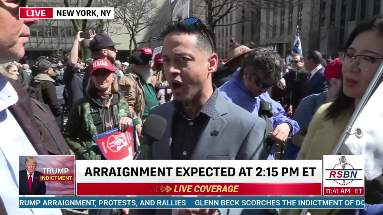 Unity - Blacks for Trump - CCP accused of orchestrating Trump’s arrest 4-4-23