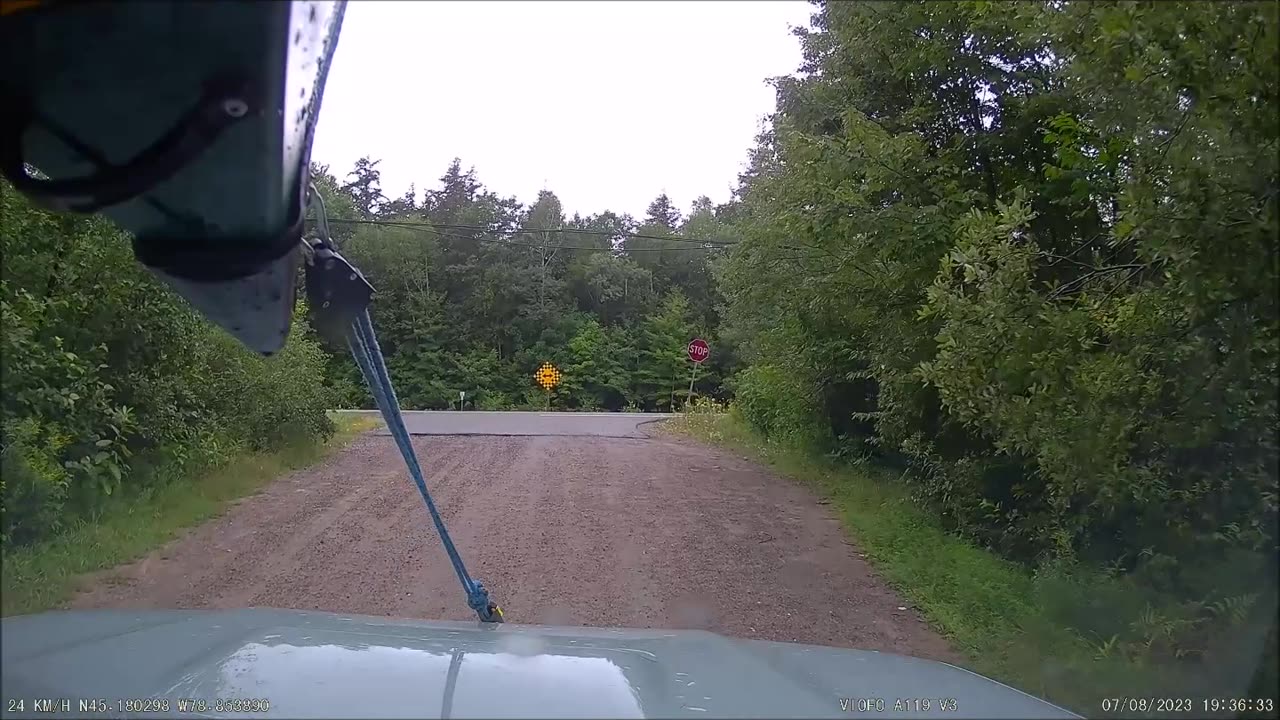 Sherborne Lake Access Road Aug 2023