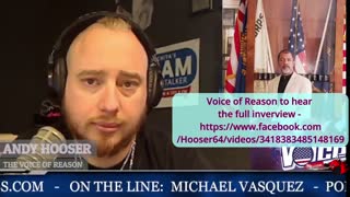 Live on Voice of Reason with Andy Hooser - Excerpt