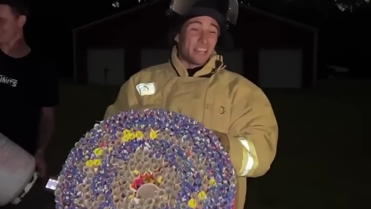 500 fireworks shot at ONCE!