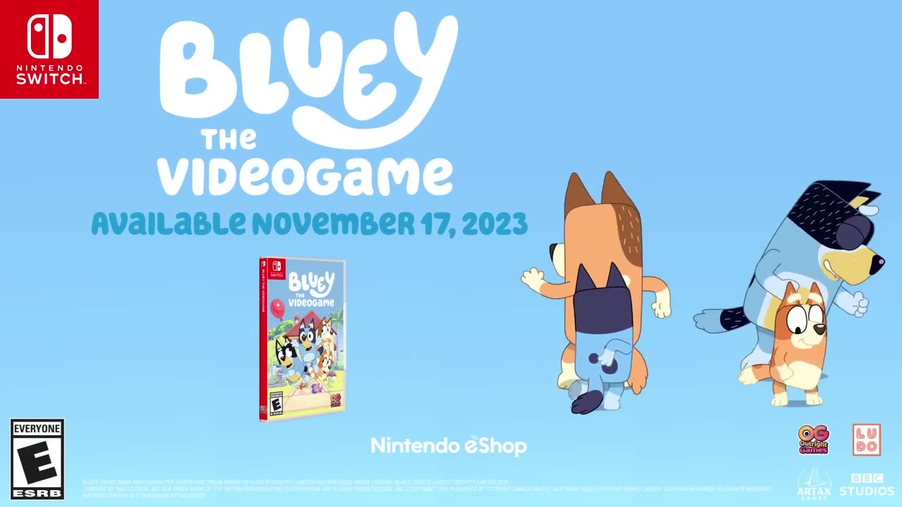 Bluey: The Video Game - Announcement Trailer - Nintendo Switch