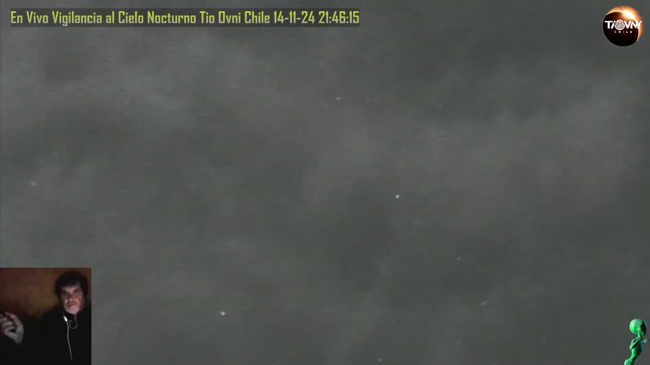 Live Night Sky Surveillance Uncle UFO Chile 11-14-24