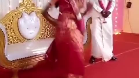Bride dance performance