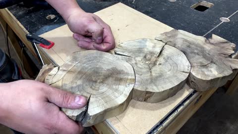 WOODWORKING Making a cutting board.