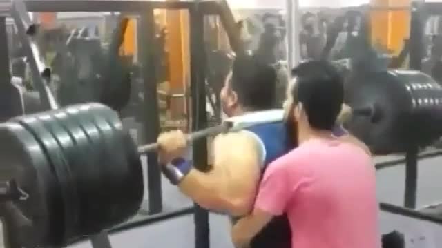 Just break the barbell