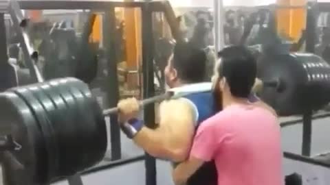 Just break the barbell