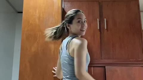 Cute girl dancing 28. (Follow me)