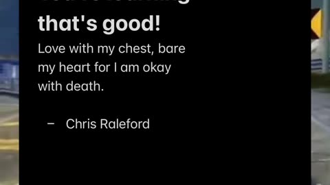 Love with my chest