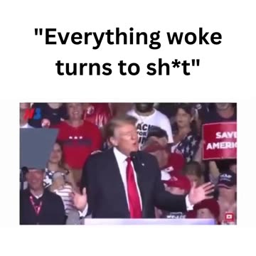 Trump Describes Woke Culture | Do You Agree???