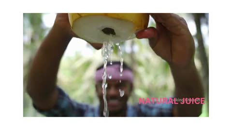 Natural Juice Making in Village - Summer Health Drinks 👌👍💕★彡SིAིJི彡★