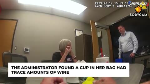 Teacher Caught Drinking On The First Day Of School