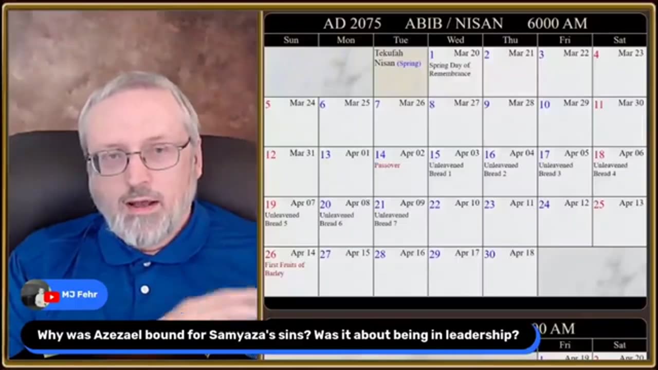 Ken Johnson (Bible Facts) - Q&A Why was Azazel Bound for Semyaza's Sins